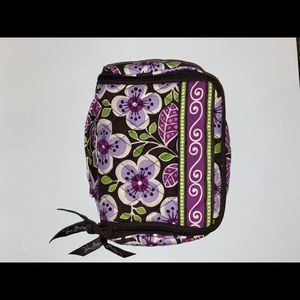 Vera Bradley small travel cosmetic bag